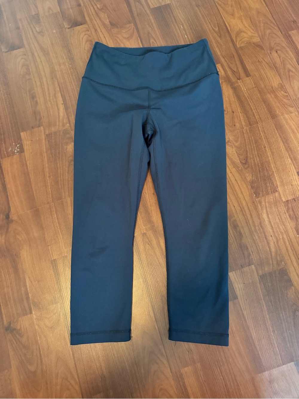 90 Degree By Reflex Black Capri Yoga Leggings